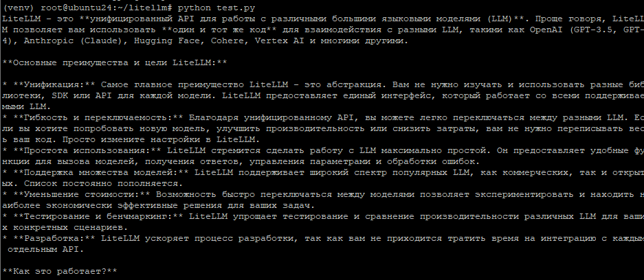 LiteLLM Python